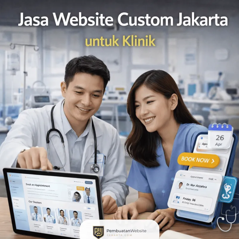 Jasa Website Custom Jakarta untuk Klinik